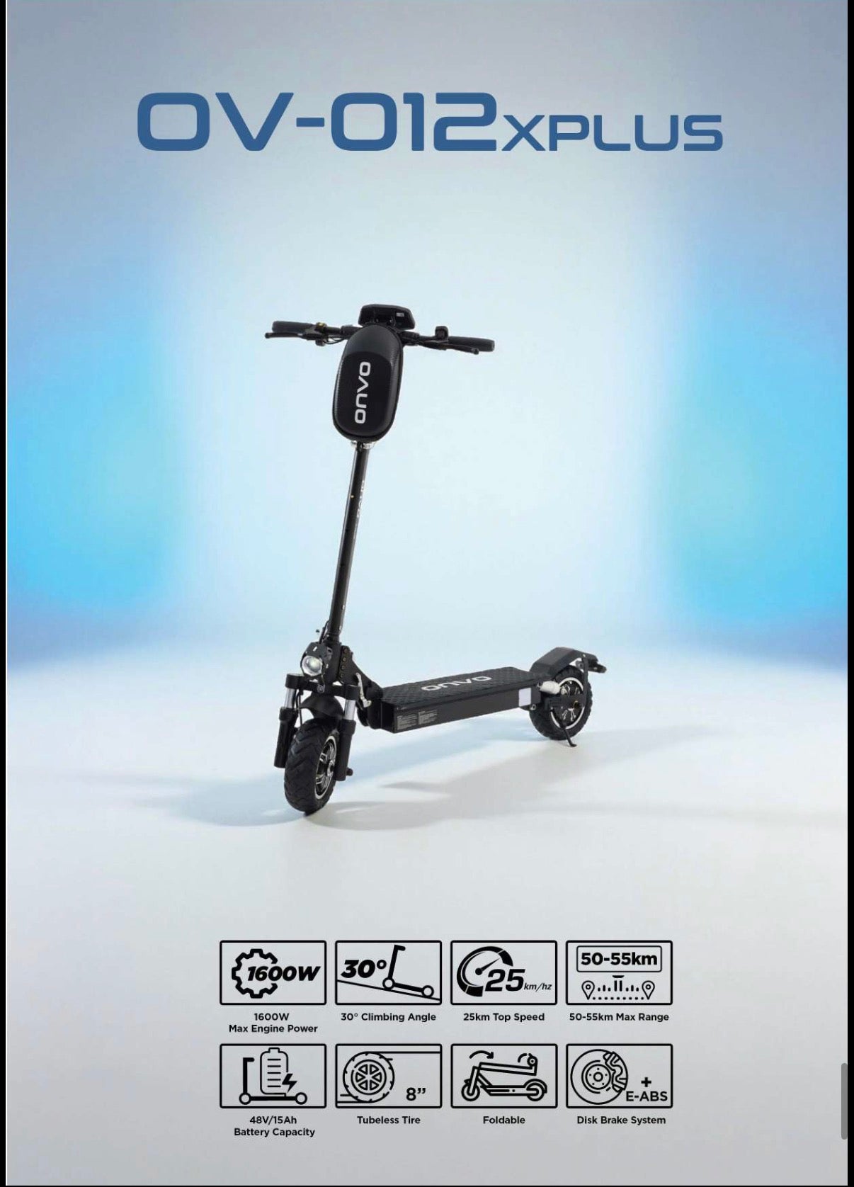 Onvo OV 012 Elektrikli Scooter