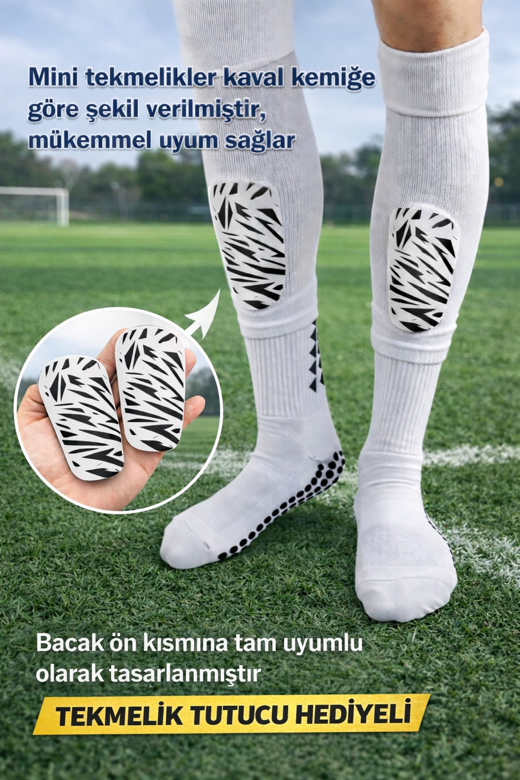 Profesyonel Mini Futbol Tekmeliği – Tekmelik Tutucu Hediyeli